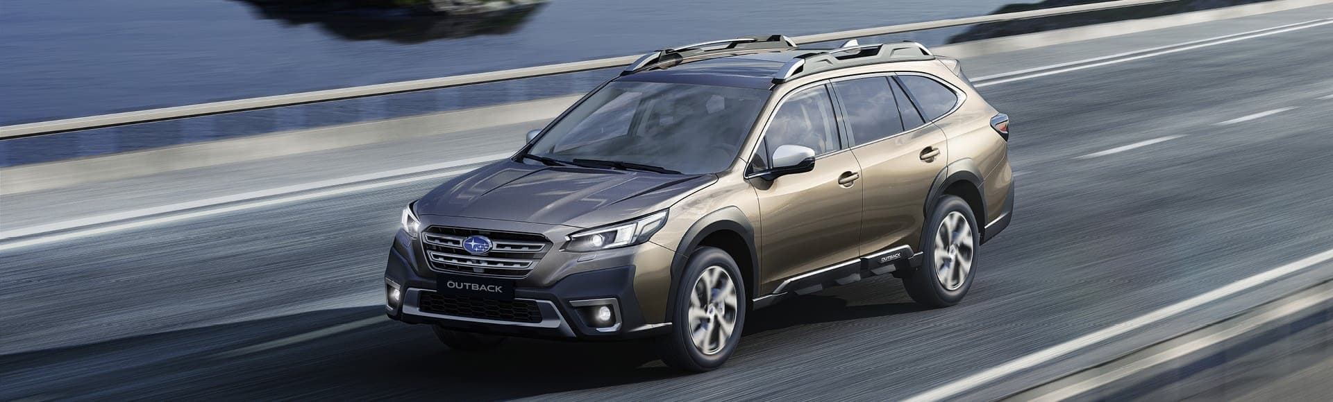 subaru outback kelyje